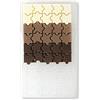 Decora 0050123 Stampo Professionale Cioccolatino Puzzle, 32 Cavità, 10 x h 20 Mm, In Policarbonato, Ideale per Realizzare Cioccolatini Lucidi e Croccanti, Design Professionale, Made in Italy