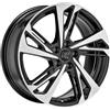 Cerchi in lega MSW 60 7.5x17 Gloss Black Full Polished