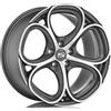 Cerchi in lega MSW 82 8.0x18 Matt Gun Metal Full Polished (Mgmfp)