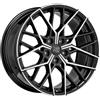 Cerchi in lega MSW 74 9.5x20 Gloss Black Full Polished