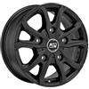 Cerchi in lega MSW 48 VAN 7.0x16 Matt Black