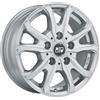 Cerchi in lega MSW 48 VAN 7.0x17 Full Silver