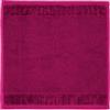 Möve Bamboo Luxe - Lavetta, 30 x 30 cm, 60% cotone, 40% viscosa di cellulosa di bambù, colore rosso frutti di bosco (berry)