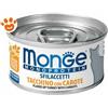 Monge Cat Monoprotein Sfilaccetti Tacchino con Carote - Lattina Da 80 Gr