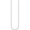 THOMAS SABO X0091-001-12-XL - Collana da uomo senza ciondolo, in argento Sterling 925