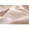 L1NK STUDIO Copripiumino Matrimoniale Cotone Tinta Unita per Letti 200 cm (290X260cm) 100% Cotone (Percalle 200 Fili) Baby Pink