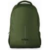 Nilox Backpack 15.6 Everyday Eco Green, Zaino Porta PC con Doppio Scompartimento Interno, Realizzato in Materiale Riciclato da Bottiglie di Plastica, Verde