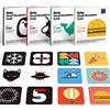 hahaland Flash Card Montessori Neonato 0 3 6 Mesi, Giochi Neonato 0-3 Mesi