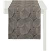APELT Runner, Poliestere, Nero, 48 x 140 x 0.3 cm