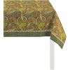 APELT 2916 130 X 130 40 Tovaglia Rettangolare Copritavolo Mollettone, Cotone, Verde, 130 x 130 x 0.2 cm