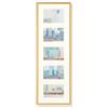 walther design oro 5X 10x15 cm galleria con passe-partout, cornice in plastica New Lifestyle KV515G