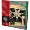Konstsmide 'Konstsmide 6110 - 103 LED decorazione acrilico Stella/per interni (IP20)/24 V Trasformatore da interno/32 diodi bianco caldo/cavo trasparente