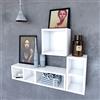 AURLANE Ripiano, Legno ingegnerizzato, Bianco, Taglia Unica
