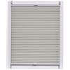 sunlines SunL Ines Plissettata Made in Germany, Luce del Giorno, Klemmfix Argento Grigio Schiene, 80 X 150, Tessuto, Grigio, 80 x 2.3 x 150 cm