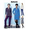 Butterick Patterns 6494 A5 - Cartamodello per Top/Gilet/cartamodello per Abito e Pantaloni, Multicolore, Taglie 6 - 14