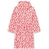 Playshoes Accappatoio in pile per bambini, Vestaglia Unisex - Bambini e ragazzi, Fragole, 146/152