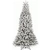 Flora Albero Natale MonteCarlo Innevato 180 cm PE+PVC - Flora