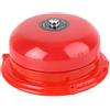 Sonew Campanello di Allarme Antincendio da 4 Pollici, Campanello di Sicurezza Elettrico a Controllo di Incendio in Metallo da 100 DB, 12V/24V/220V(220V)