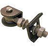 Alberts GAH-Alberts 412180 Bandella per cancelli, Acciaio, filo: M20