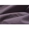 L1NK STUDIO Lenzuolo con Angoli Matrimoniale Cotone Tinta Unita per Letti 180 cm (180x200x35cm) 100% Cotone (Percalle 200 Fili) Plum