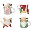 Tognana Up & Down Gnomi Set 4 Mug