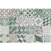 Viniliko Stickers Antique Adesivi da Parete Arte Decorativa 10x10x3 cm Verde
