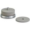 Zeller, Set da 7 sottobicchieri, in acciaio INOX e silicone