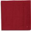 Möve Superwuschel - Tappetino per Il Bagno Tinta Unita 60x60 cm Rosso