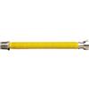 EMIFLEX - EMIPIÙ CORTO TUBO FLESSIBILE GAS UNI 11353 1" MF-FG 240-410 MM. 0802506