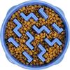 Outward Hound Fun Feeder Slo-Bowl - Ciotola anti-ingozzamento per cani - grande - blu