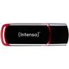 Intenso Business Line - Flash Drive 16 GB - USB 2.0, Black/Red