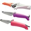 KUHN RIKON of Switzerland, Set Essenziale Articoli da Cucina per Bambini, Acciaio Inossidabile, White/Purple/Pink, 4 x 19 x 26 cm