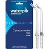 Waterpik Testina Plaque Seeker, Testine di Ricambio per la Pulizia di Protesi Dentarie, Corone e Ponti, per l'Uso con Idropulsori WP-450 o WP-100, Confezione da 2 (PS-100E)