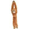 Wild Republic Hanging Monkey Orangutan, Scimmietta di Peluche, Scimmia Giocattolo, 50 cm, Regalo di Compleanno, Scimmia di Peluche, Imbottitura Realizzata Partendo da Bottiglie Riciclate