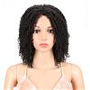 Style Icon 6/15cm Short Dreadlock Wig Twist Parrucche Per Donne Nere Parrucche Sintetiche Corte e Ricce