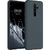 kwmobile Custodia Compatibile con Xiaomi Redmi Note 8 Pro Cover - Back Case per Smartphone in Silicone TPU - Protezione Gommata - ardesia scuro