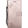 DENDICO Cover per Huawei P20 PRO, Pelle Portafoglio Custodia per Huawei P20 PRO Custodia a Libro con Funzione di appoggio e Porta Carte di Credito - Oro Rosa