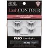 Ardell Lash Contour 370 Tonalità black Cofanetti ciglia finte Lash Contour 370 2 paia + colla per ciglia e eyeliner Duo Line It Lash It 2in1 Eyeliner & Lash Adhesive 2,5 g