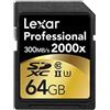Lexar SDXC Professional UHS-II 2000x 64GB V9