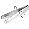 Ibili 748900 Pinza per prosciutto, Acciaio Inox, Argento, 12 x 3 x 6 cm