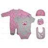 Regabilia Set Completo Body e Tutina Rabbit - 1 Mese