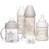 Suavinex Set 4 Biberon + Ciuccio Suavinex Little Star - Bianco