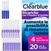 MONITOR DI FERTILITA' CLEARBLUE ADVANCED IN STICK 20 PEZZI + 4 TEST DI GRAVIDANZA CLEARBLUE