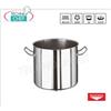 PENTOLA 2 maniglie, in ACCIAIO INOX, diametro mm.280, alta mm.280, LT. 17