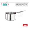 CASSERUOLA MEDIA 1 manico in ACCIAIO INOX per INDUZIONE, diametro mm.240, alta mm.120, LT 5,4