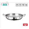 TEGAME 2 maniglie, in ACCIAIO INOX, diametro mm.240, alta mm.50