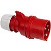 Kopp Spina CEE con invertitore di fase, a 5 poli, 32 A, 400 V, 179200007