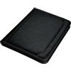 ALASSIO Conference Ring Binder Marble Effect 25mm Ringbinder Calculator Writing Pad A4 Black