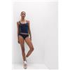 Intimissimi Top In Cotone Ultralight Cotton Blu