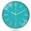 Lafocuse Orologio da Parete Minimalista Verde Turchese, Moderno Silenzioso Senza Numeri, Movimento al Quarzo Senza Ticchettio per Soggiorno Cucina Camera da Letto 30cm